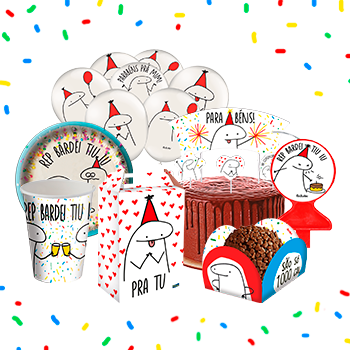 Topper de bolo Flork Meme  Desenhos de feliz aniversário, Desenho de bolo,  Bolo feliz aniversario